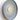Totem Sconce Metal by Pablo – Slate Blue 22" shade, White/Brass