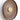 Totem Sconce Metal by Pablo – Espresso 22" shade, Grey/Brass