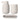 Sono Bathroom Accessory Set Moonbeam by blomus