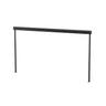Koncept Sobre 36" Through Table Mounted Warm Light Metallic Black