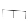 Koncept Sobre 2 x 36" Through Table Mounted Occupancy Sensor Dimmer Control Warm Light Metallic Black