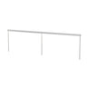 Koncept Sobre 2 x 36" Through Table Mounted Warm Light Silver