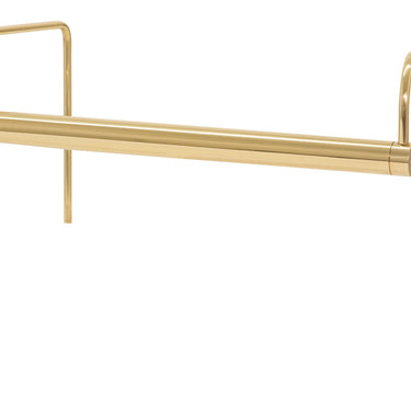 Polished Brass Slim-Line 15" LED Plug-In Picture Light – House of Troy studio photo