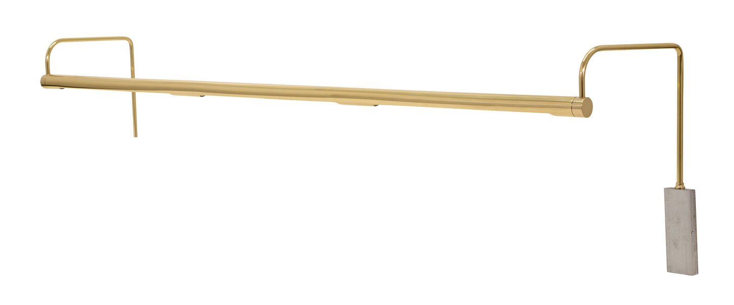 House of Troy Slim-Line 43" LED Picture Light in Polished Brass SLEDZ43-61