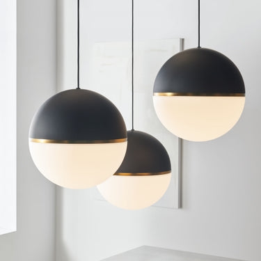 Akova Grande globe light demonstrating ELV TRIAC compatibility for customizable restaurant ambience