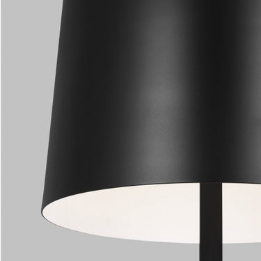 Weather-resistant LED floor lamp for hotel courtyards, lounges, or upscale outdoor events