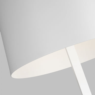 Designer outdoor floor lamp by Visual Comfort with integrated LED for commercial spaces