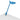 Splitty LED Desk Lamp – Matte Pacific Blue, Grommet Mount