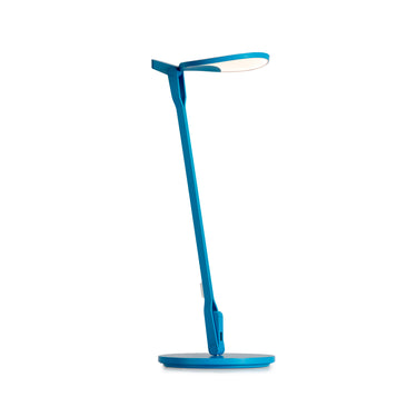 Koncept Splitty Warm Light Matte Pacific Blue Desk Base