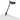 Splitty LED Desk Lamp – Matte Black, Grommet Mount