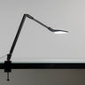 Koncept Splitty Reach Warm Light Matte Black Desk Clamp