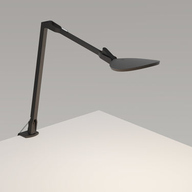 Koncept Splitty Reach Warm Light Matte Black Desk Clamp