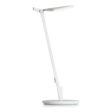 Koncept Splitty Warm Light Matte White Desk Base