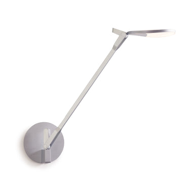 Splitty LED Desk Lamp – Matte White, Hardwire Wall Mount