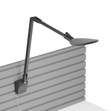 Splitty Reach Pro Gen 2 LED Desk Lamp – Matte Black, Slatwall Mount