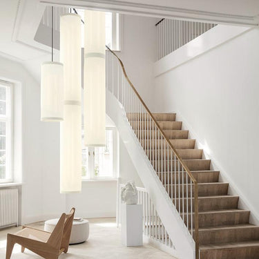 Astep Isol Suspension 30/126 pendant light, detail of the acoustic fabric