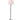 House of Troy Studio industrial black floor lamp with fabric shade