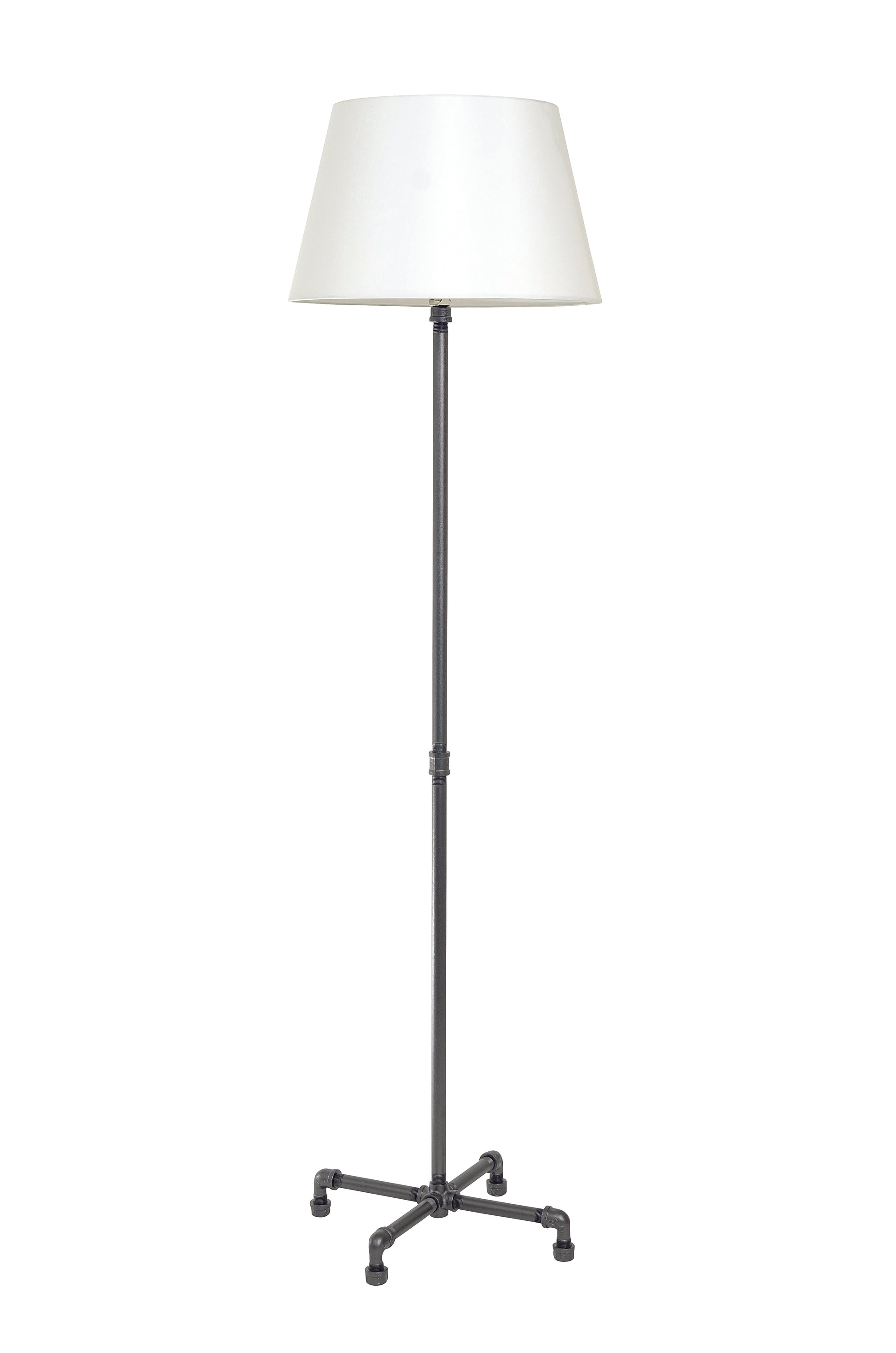 House of Troy Studio industrial granite floor lamp with fabric shade ST600-GT