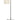 House of Troy Studio industrial granite downbridge floor lamp with fabric shade