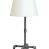 House of Troy Studio industrial granite table lamp with fabric shade 