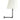 House of Troy Studio industrial granite wall lamp with fabric shade (pin up only)