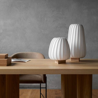 White Coated Paper, switched off | ST906 Table Lamp by Tom Rossau