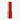 Taeuber-Arp 1929 Wooden Candlestick, IC Design – Red finish
