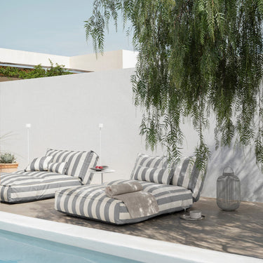 Stay Stripes Day Bed Outdoor Patio Lounger Blomus 62319