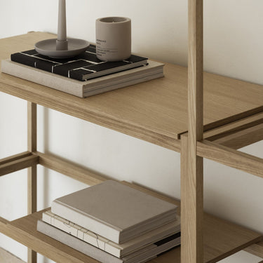 Sukoya Oak Shelving Unit 5 Shelf Blomus 67318