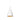 Swell Single Xl Narrow Pendant Light by Pablo Designs