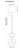 Line drawing of the Santa & Cole Pie de Salon G1 Adjustable Height Floor Lamp showing the lamp silhouette, adjustable stem, and shade design.