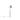 Stylish Santa & Cole Pie de Salon G1 floor lamp in contemporary reading nook