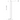 Santa & Cole TMD floor lamp styled in Scandinavian living room - line drawing