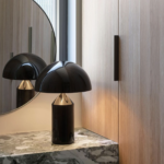 Atollo Metal Table Lamp by Oluce