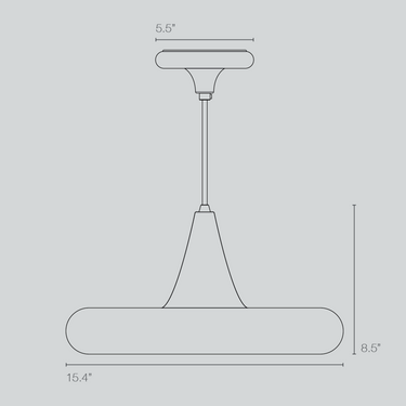Original BTC Drop Three Pendant, Matte – detail 5