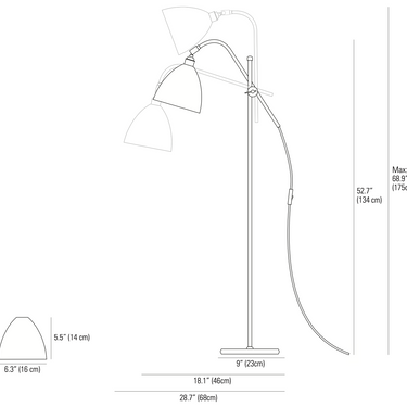 Original BTC Task Floor Lamp