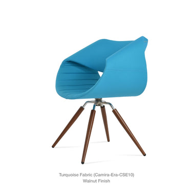 Seminyak Carrot Swivel Armchair by SohoConcept - New
