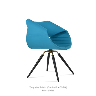 Seminyak Carrot Swivel Armchair by SohoConcept - New