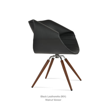 Seminyak Carrot Swivel Armchair by SohoConcept - New