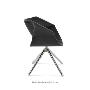 Seminyak Stick Swivel Armchair by SohoConcept - New