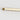 Commercial-grade 36 inch integrated LED vanity light in natural brass finish
