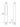 Line drawing of Shielded Medium floor lamp by Visual Comfort in modern bronze or brass finish