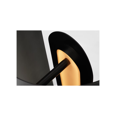 Minimalist bronze LED table lamp for modern interiors