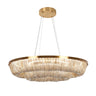 Shoebill "Grand" 31.5" Brass Empire LED Chandelier 