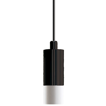 BlackJack Lighting Short Frosted Pendant