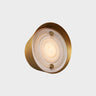 Viso Signal Fresnel lens wall light in Brushed Brass, 6.8 in, product photo