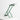 Artemide Sintesi green table lamp designed by Ernesto Gismondi, adjustable Italian desk lamp with E26 socket for office, hotel, or bedside lighting