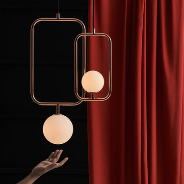 Seed Design Sircle Pendant L Copper