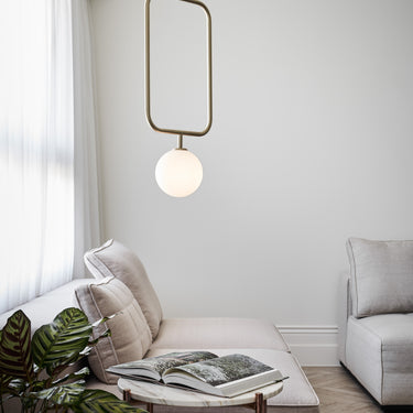 Seed Design Sircle Pendant L Gold