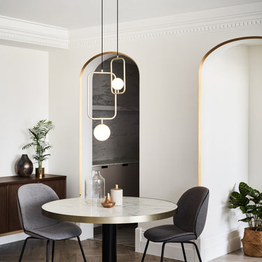 Seed Design Sircle Pendant L Gold